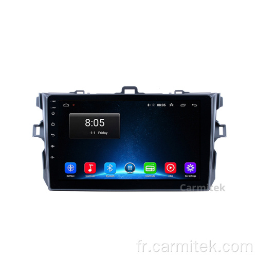 Octa core android car playr pour Corolla